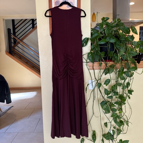 & Other Stories Deep Red Maxi Dress - Picture 4 of 5